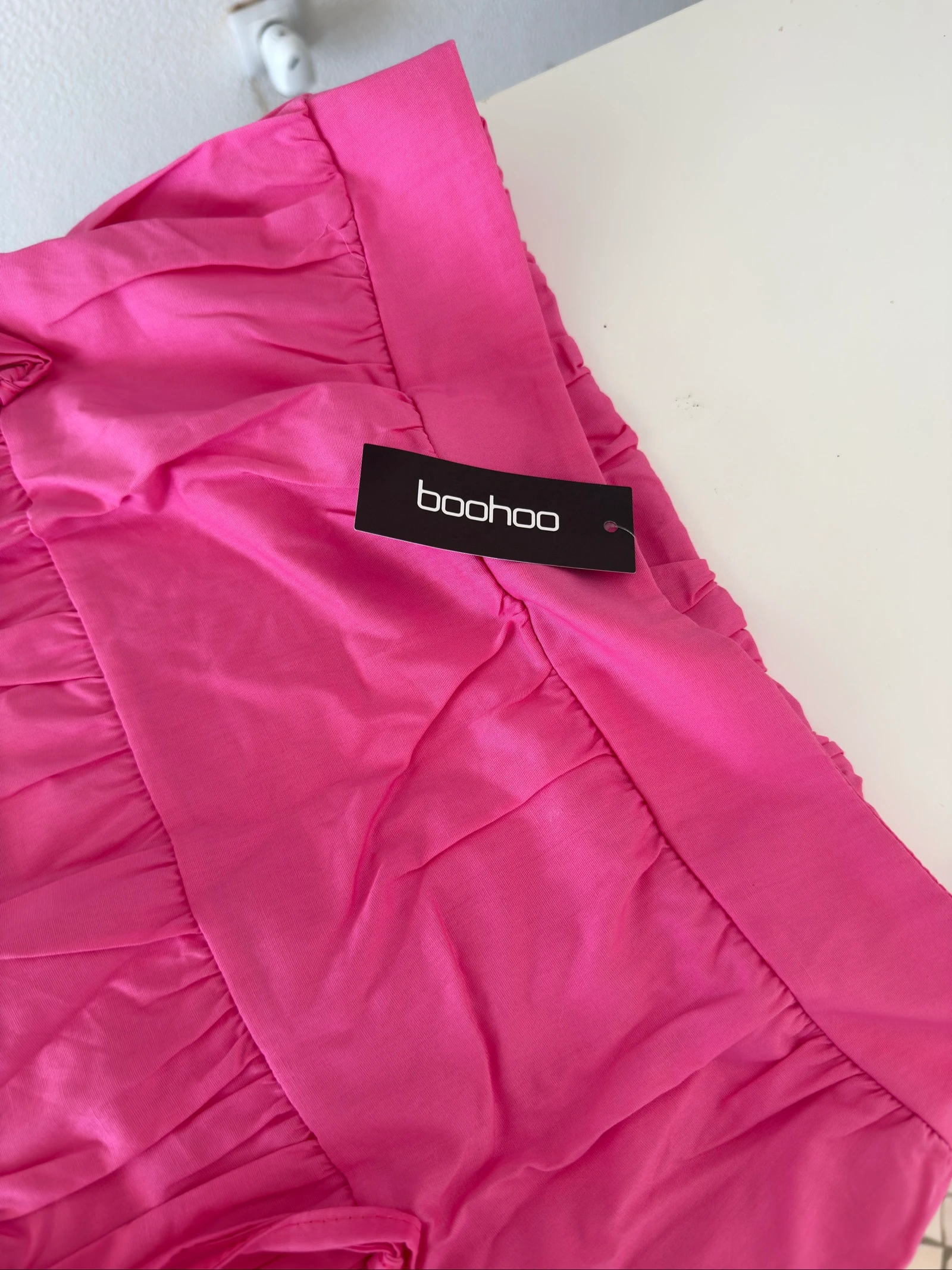 Boohoo ballon Skirt size Eu42 Pink Woman/Mujer – photo 3